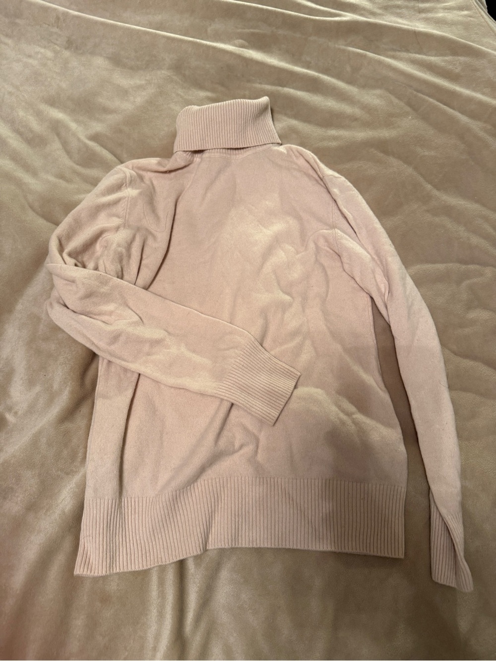 Soft Cream Turtleneck Sweater - Women